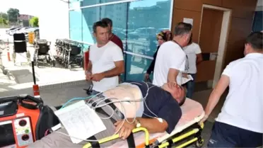 Dorse Enerji Hattını Kopardı, Sürücü Akıma Kapılarak Ağır Yaralandı