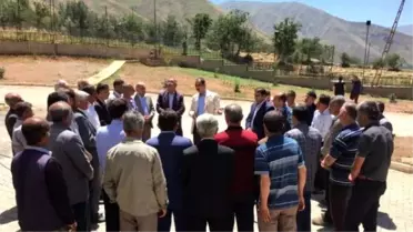 Halktan, Bahçesaray Kaymakamlığı'na Geçmiş Olsun Ziyareti