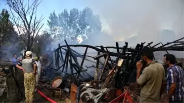 Tokat'ta Yangın