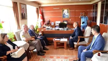 Vali Ceylan'dan Kaymakam Kılıç'a Ziyaret
