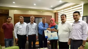 Başarılı Judocudan Başkan Çerçi'ye Ziyaret