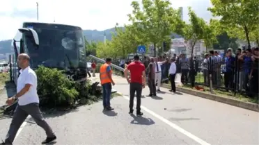 Giresun'da Trafik Kazası: 4 Yaralı