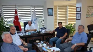 Saray Belediye Başkanı Çoban, Teski Genel Müdür Başa'yı Ziyaret Etti