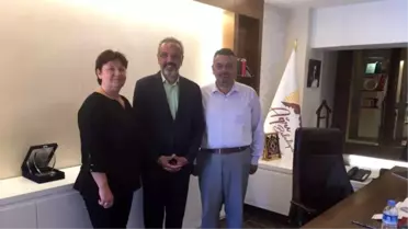 Ortadoğu Gazeteciler Cemiyetinden Ağrı Belediyesine ziyaret