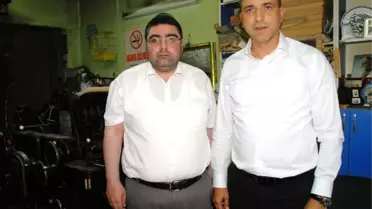 Kaı Serhatlılar Birliği Başkanı Yıldırım, Kkdgc Başkanı Daşdelen'i Ziyaret Etti