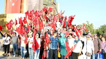 Aydın'da Devlet Millet El Ele Demokrasiye Sahip Çıktı