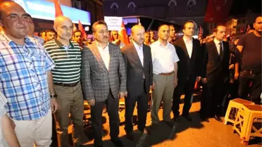 Bakan Yardımcısı Beyşehir'de Demokrasi Nöbetinde