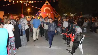 Havran Demokrasi Nöbetinde Tek Yürek Oldu