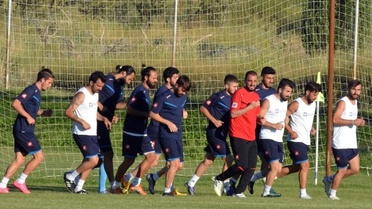 Bb Erzurumspor Taktik Çalışıyor