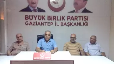 BBP Gaziantep İl Yönetiminde Görev Dağılımı Yapıldı.