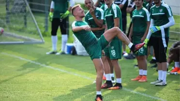 Bursaspor'da Dzsudzsak Antrenmana Damga Vurdu