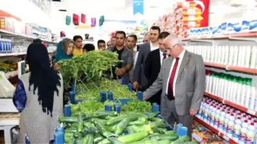 Şanlıurfa Valisi Tuna Akçakale De