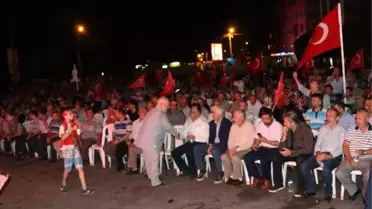 Akhisar'daki Demokrasi Nöbeti 12'nci Gününde
