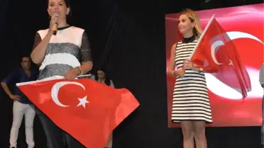 Antalya'da Darbe Girişimine Karşı Demokrasi Şöleni