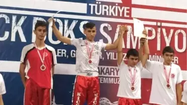 Adıyamanlı Kick Bokscu Türkiye İkincisi Oldu