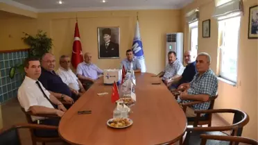 Çanakkale Sgk'dan Smmmo Yeni Yönetimine Ziyaret