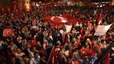 Demokrasi ve Milli İrade İçin Erzurum'da Nöbete Devam