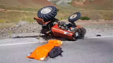Kelkit'te Traktör Yayla Dönüşünde Kaza Yaptı: 1 Ölü