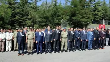 Şehit Polislere Hazin Tören