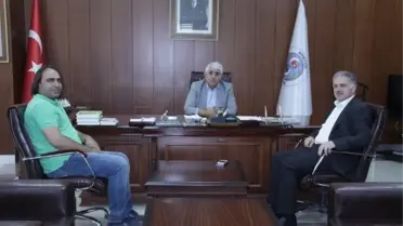 Yeni Çeltek Kömür İşletmeleri Genel Müdürü Bayrak, Sorgun Belediye Başkanı Şimşek'i Ziyaret Etti