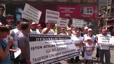 Avcılar Belediyesinde İşten Çıkarmalar Protesto Edildi