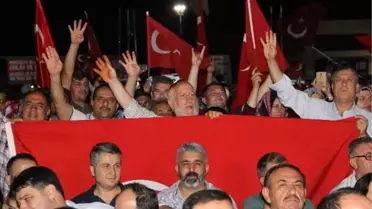Manisa'da Binler 15 Temmuz Şehitlerini Andı