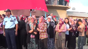 Şehit Uzman Çavuş Tünel Son Yolculuğuna Uğurlandı
