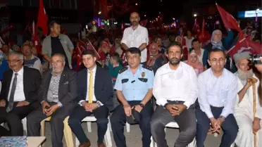 Osmancık'ta Demokrasi Nöbeti Devam Ediyor