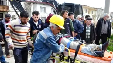 Kanalizasyon Çalışmasında Toprak Kaydı: 2 Yaralı