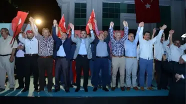 Başkan Külcü, Alaca'da Demokrasi Nöbetine Katıldı