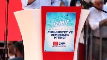 CHP'nin 'Cumhuriyet ve Demokrasi' Mitingi