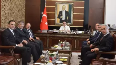 Sedaş ve Enerji Bakanlığı Yetkililerinden Vali Coş'a Ziyaret