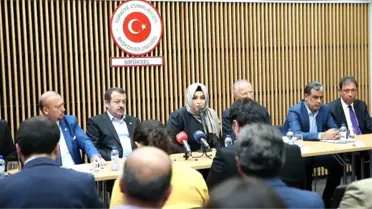 TBMM Dışişleri Komisyonu Üyeleri Brüksel'de