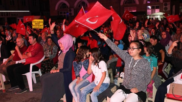 Beyşehir'de Fetö'nün Darbe Girişimine Tepkiler Sürüyor