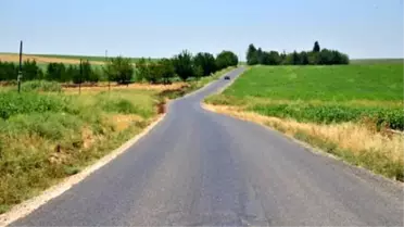 Bismil'de Kırsal Mahalle Yolları Asfaltlanıyor
