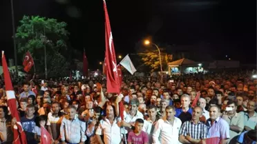 Beşir Atalay, Muş'ta Demokrasi Nöbetine Katıldı