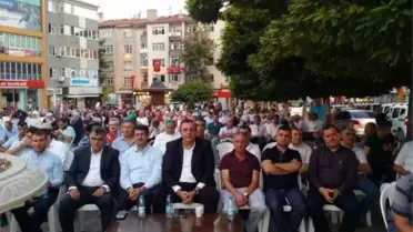 Polatlılılar 'Demokrasi ve Şehitler Mitingi'Ni Canlı Takip Etti