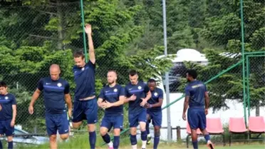 Osmanlıspor, Midtjylland Maçına Hazırlanıyor