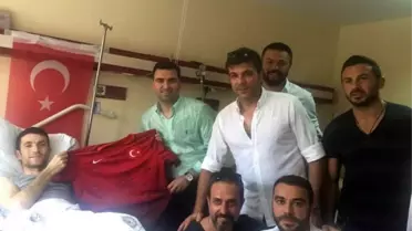 Türkiye Profesyonel Futbolcular Derneği'nden Gazilere Ziyaret