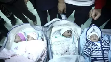 Mardin'de Dördüz Bebek Dünyaya Geldi