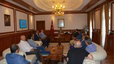 Miad ve İhkib'den Vali Toprak'a Ziyaret