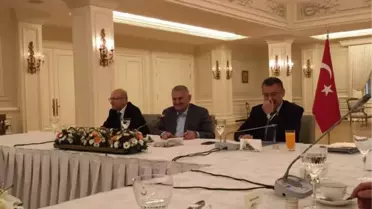 Başbakan Binali Yıldırım, Çankaya Köşkü'nde Medya Temsilcileri ile Bir Araya Geldi (1)