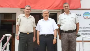 Osmaneli'nin Yeni Jandarma Komutanı Göksu'dan Başkan Şahin'e Ziyaret
