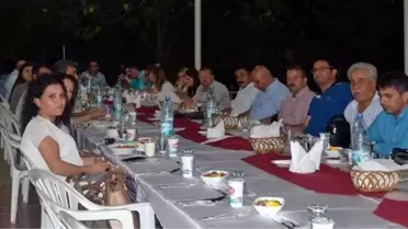 Milli Eğitim Şube Müdürü Mangır'a Veda Yemeği
