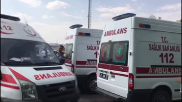 Yaralılar Hastaneye Getiriliyor (4)