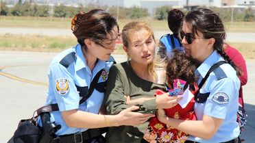 Şehit Baba-oğlun Cenazesi Kahramanmaraş'a Getirildi