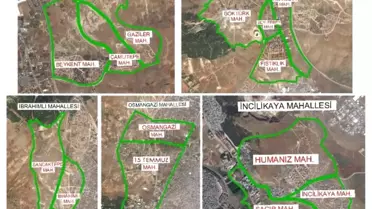 Şehitkamil'e 9 Yeni Mahalle Eklendi