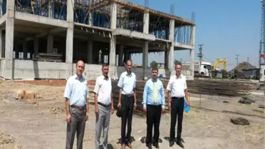 Ergene Kaymakamı Kızıltoprak, Hükümet Konağında İncelemelerde Bulundu