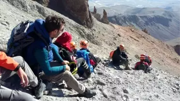 Belediyesporlu Dağcılar Erciyes'in Zirvesinde