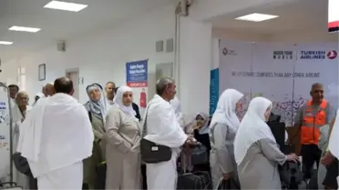 Hasan Polatkan Havalimanı'ndan İlk Hacı Kafilesi Uğurlandı